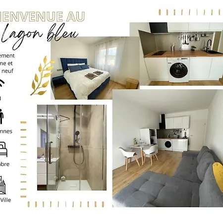 Le Lagon Bleu - Appt Wifi Parking Sous Reserve De Disponibilite , Balcon