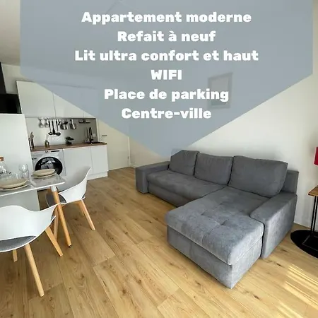 Apartman Le Lagon Bleu - Appt Wifi Parking Balcon